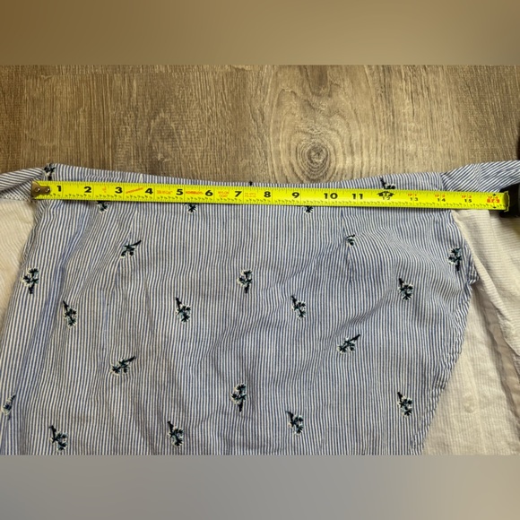 REVOLVE House of Harlow 1960 Blue embroidered Skirt Medium - Picture 8 of 10